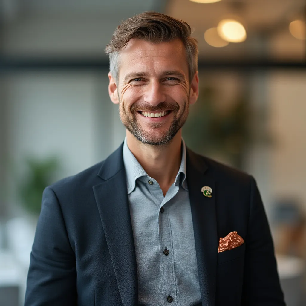 Barnaby 'Cluck' Featherstone, CEO